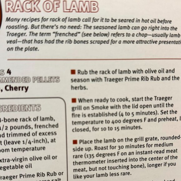 TRAEGER EVERYDAY COOKBOOK Wood Pellet Grills Recipes *TASTE THE DIFFERENCE* - Picture 15 of 16